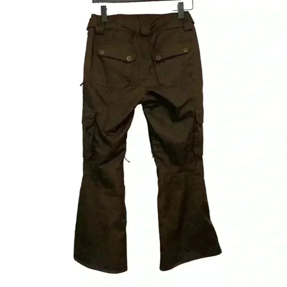 North Face  NWOT Women’s Small,Brown Ski pants w RECCO, pockets galore - Picture 3 of 14